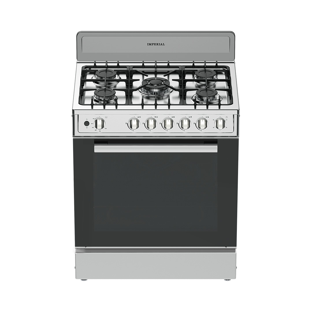 30" 5 Burner Gas Stove Stainless steel top