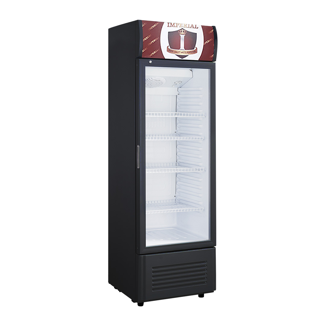 10.1 Commercial Black Drink Cooler Money with Lock & Key