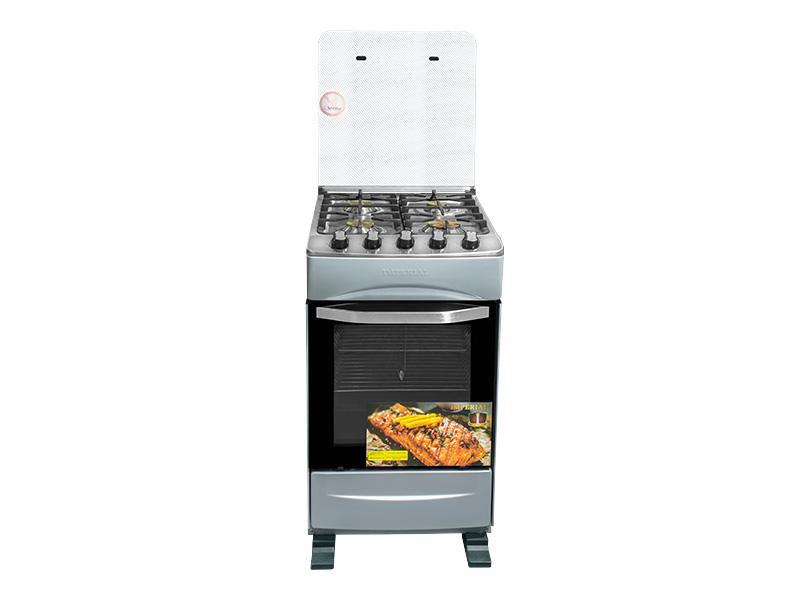 Dean Gas Stove (4 Burner, 20", Silver)